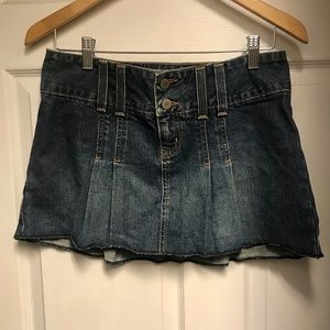 Vintage Abercrombie jean skirt